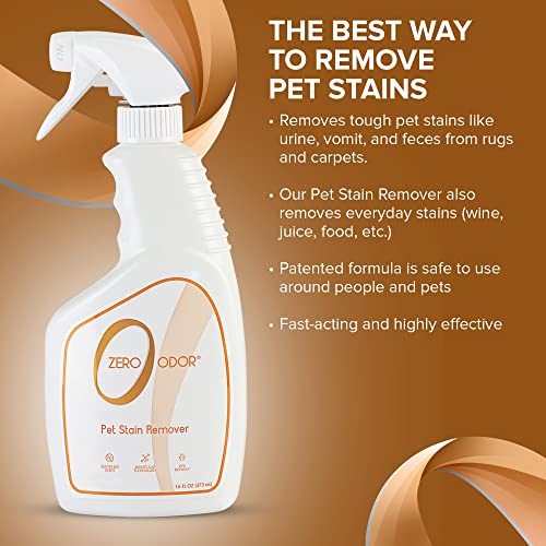 Pet Stain Remover & Odor Eliminator Spray for Carpet