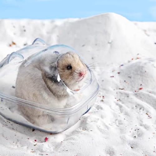 6.6lb Hamster Sand for Sand Bath (White-Flower / 6.6lb)