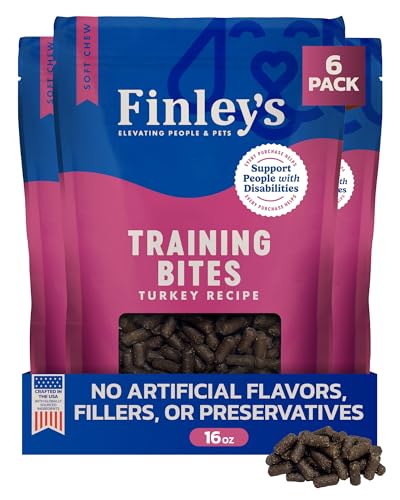 Training Treats Turkey Soft Low Calorie Dog Treats (16 Ounce (Pack of 6))