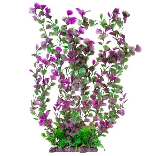 Aquarium Plastic Plants Extra Large Aquarium Plant 20.4 (B / 20.4 in)