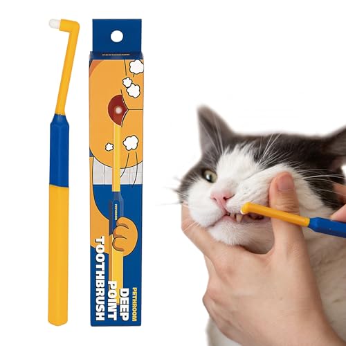 Pet Toothbrush for Cats & Dogs (Deep Point)