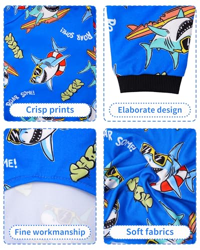 4 Pack Blue Dog Pajamas for Medium Large Dogs (X-Large)
