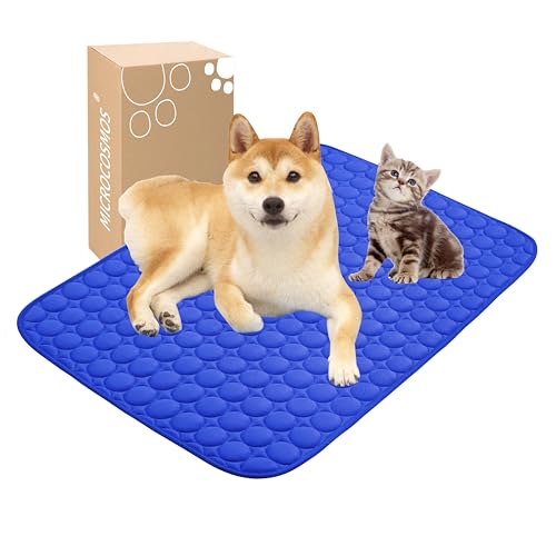 Summer Cooling Mat & Sleeping Pad (28" x 22" / Dark Blue)