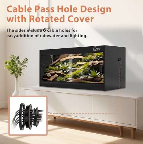 50 Gallon PVC Reptile Enclosure (36"W x 18"D x 18"H)