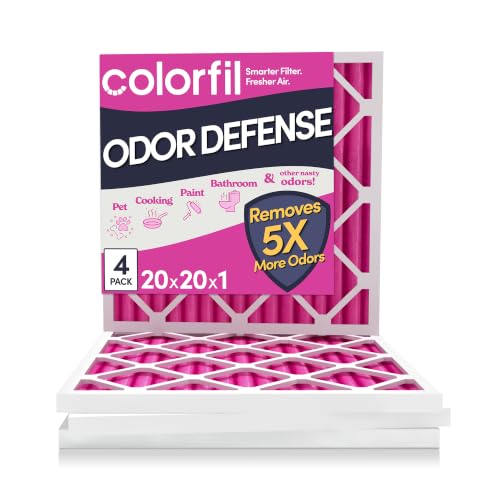 20x20x1 Air Filter (4-Pack / 20" x 20" x 1")