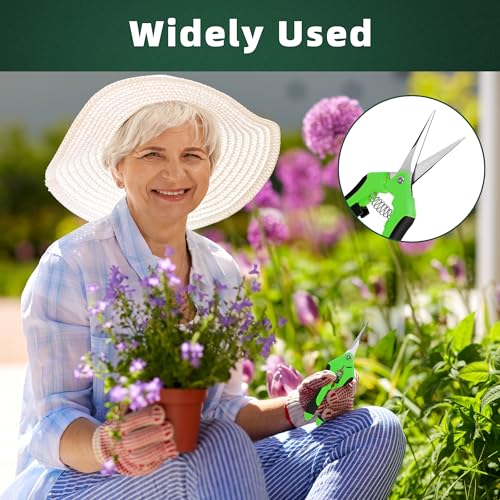 3 Pack Garden Pruning Shears Scissors Clippers (Multicolor)