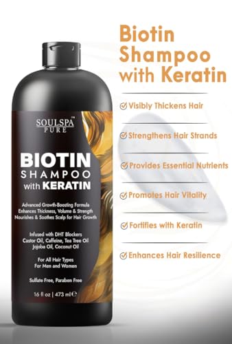 Biotin Shampoo with Keratin