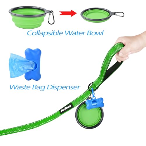 Double Dog Leash (Grass Green)