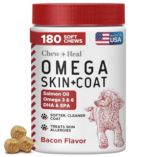 Omega 3 Fish Oil for Dogs (180 Chews)