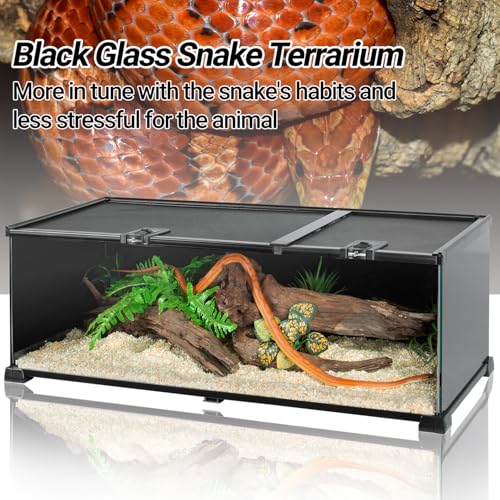 REPTIZOO Reptile Terrarium Tank 30" x 12" x 10"