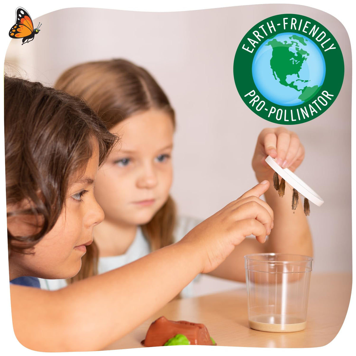 Butterfly Garden Kit with Live Caterpillars (As Seen On TV)