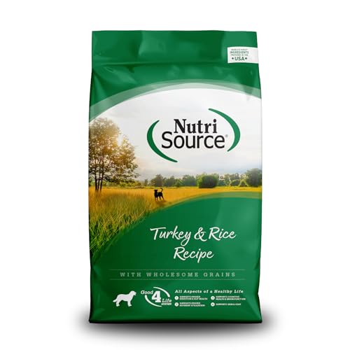 Dry Dog Food Turkey and Rice (4 Pound (Pack of 1))