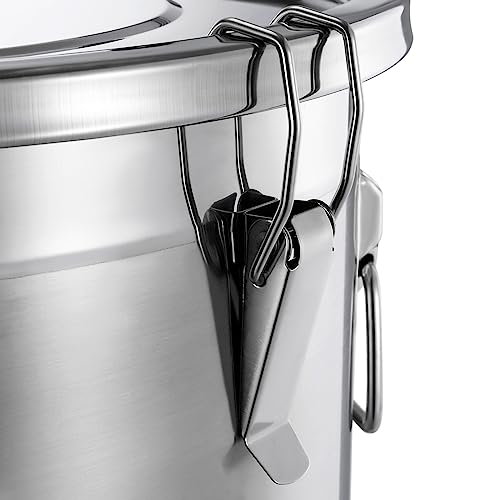 12.7Gal 304 Stainless Steel Rice Storage Container 40 (48L)