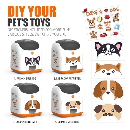 Dog Puzzle Feeder Toy (Orange)
