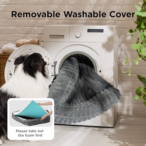 ComfyFleece® Memory Foam Orthopedic XL Plus Dog Bed 48" (Night Blue / 48.0"l X 35.0"w X 8"th)