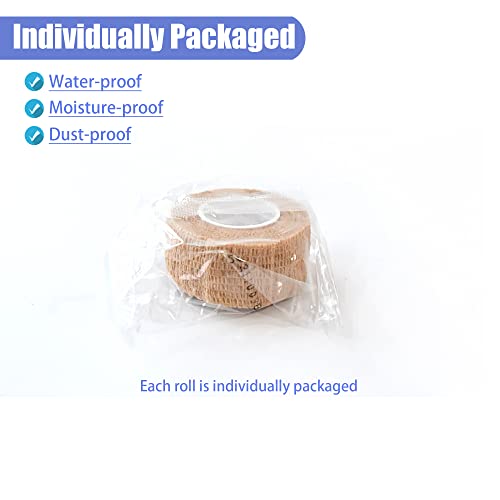 1 Inch Self Adhesive Bandage Wrap (1 Inch / Skin Color)
