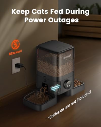 Automatic Cat Feeder for 2 Cats Pets