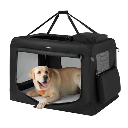 Collapsible Soft Dog Crate (XXXL（40.0"L x 27.0"W x 27.0"H） / Black)