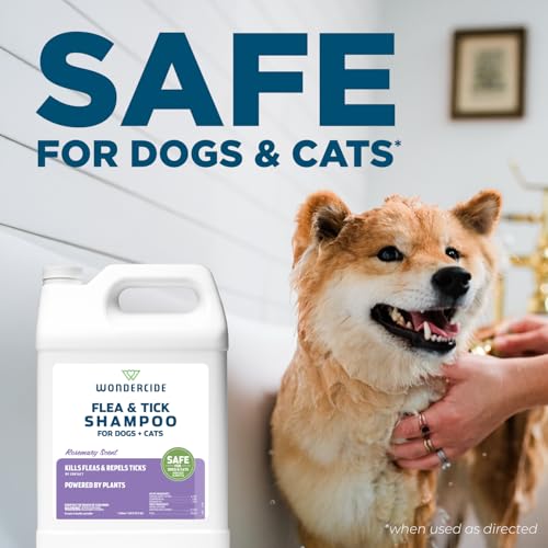 Flea & Tick Shampoo for Dogs and Cats (128 Fl oz)