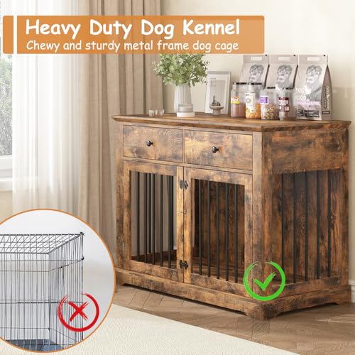 Dog Crate Furniture (Brown)