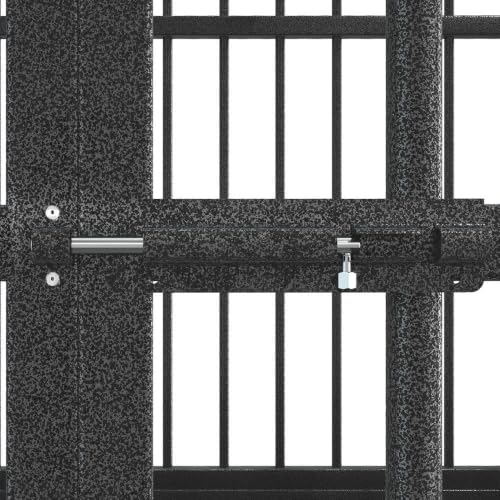 48" Heavy Duty Dog Crate (Black)