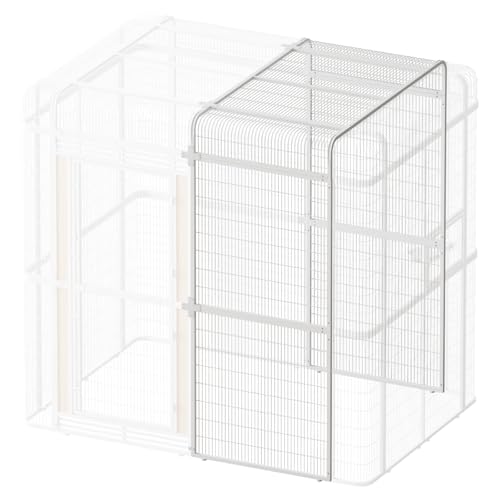 Large Bird Cage Extension Part (33.5“ Extension White)