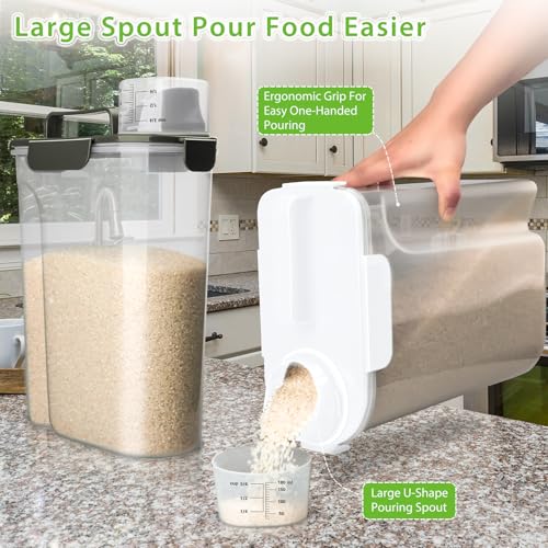 Rice Storage Container (6L/Grey)