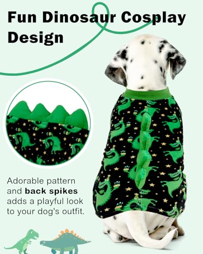 Dinosaur Costume Dog Pajamas (X-Large / Dinos#9)