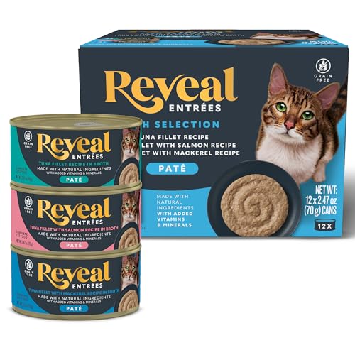 Entrées Fish Variety Paté Wet Cat Food 12 (2.47 Ounce (Pack of 12))