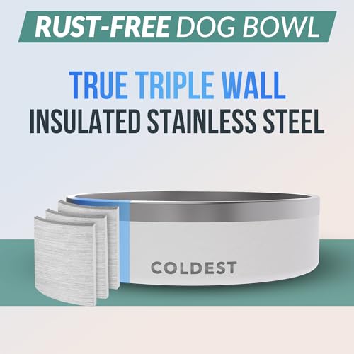 Coldest Dog Bowl (42 oz / Epic White)