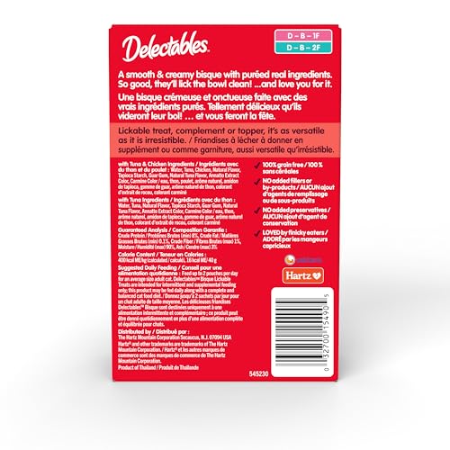Lickable Treat Bisque Wet Cat Treat Variety (1.4 Ounce (Pack of 36))