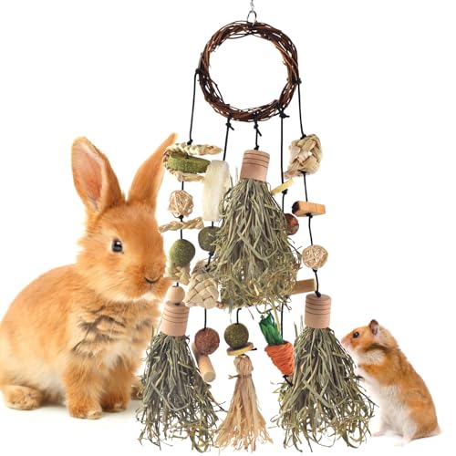 Rabbit Chew Toy (Timothy Hay & Vine)