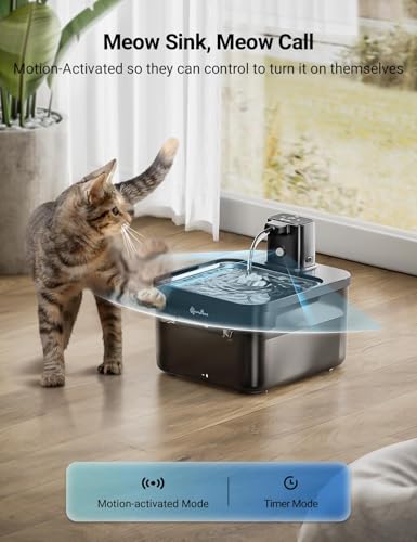 Cat Water Fountain Cordless (Black / Pro)