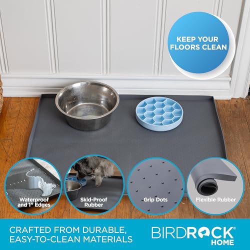 Extra Large Dog Mat for Food and Water Bowls