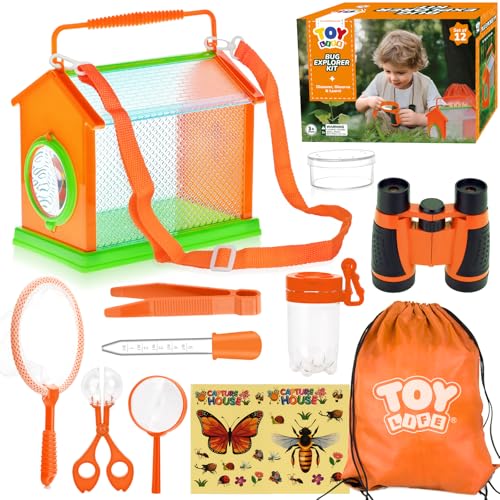 Bug Catcher for Kids (12 Pcs-orange)