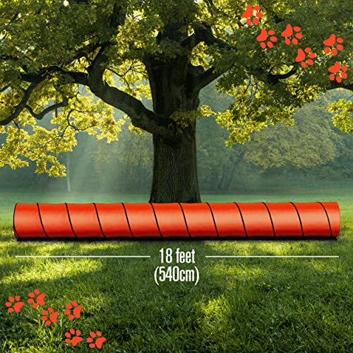 Dog Agility Tunnel (Red)