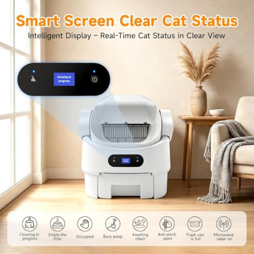 Automatic Cat Litter Box (Automatic-White)