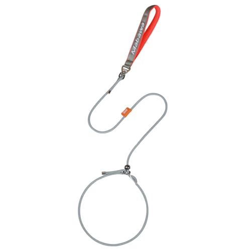 Dog Anti Slip Leash 5FT with Metal Stopper (Gray / 5.6FT)