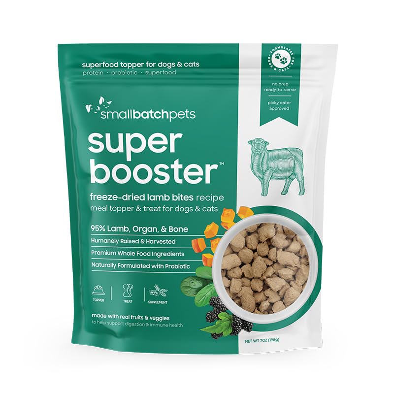Freeze Dried Dog Treat or Topper with Probiotics (7 Ounce (Pack of 1))