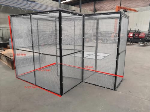 Large Aviary Bird Cage Outdoor Pet Cat Dog Bird Parrot Cage Metal Bird Breeding Cage