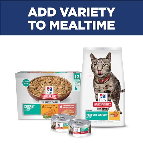 Adult Perfect Weight Dry Cat Food (7 Pound (Pack of 1))