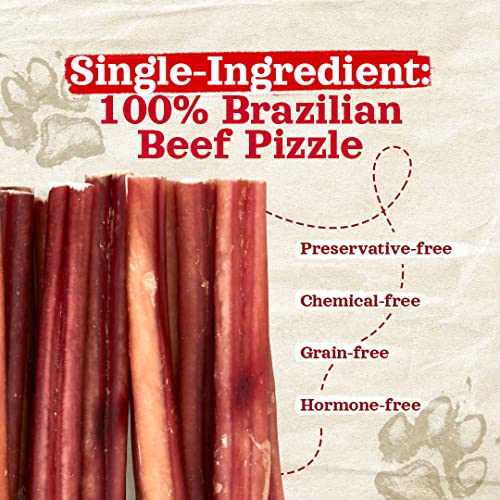 Odor Free Select Bully Sticks (12" Select - 1 Pound)