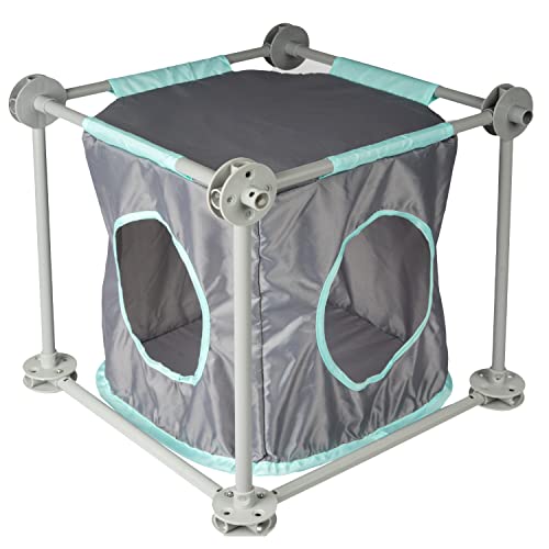 Outdoor Catio Furniture and Play Kits for Cats (Polyester Cube House)