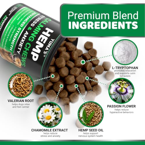 Hemp Calming Chews for Dogs (Calming Chews / 240 Chews)