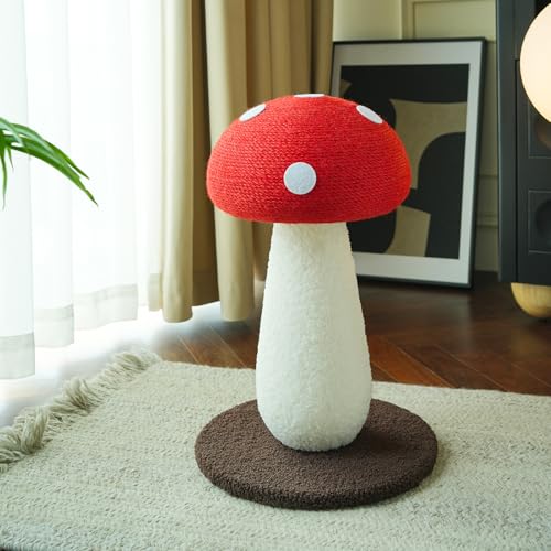 Whimsical Mushroom Scratcher (Red / Medium)