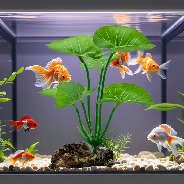 2 Pack Aquarium Decor Betta Fish Tank Decorations 6 (A (2-pack))