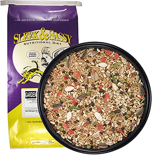 Garden Small Hookbill Bird Food for Cockatiels (40 Pound (Pack of 1))