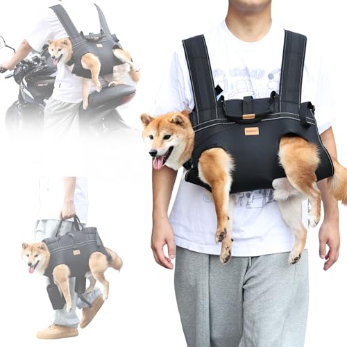Dog Lift Harness Backpack Carrier for Large Dogs (Large 20-29 LBS)