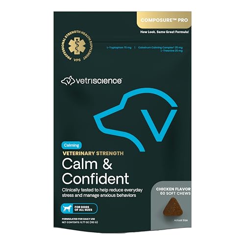 Veterinary Strength Calm & Confident (60 Chews - Pro)