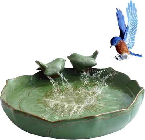 Ceramic Bird Bath for Outside (Big birdbath)